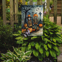 Calacas Skeletons Spooky Halloween Garden Flag