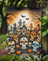 Calaveras Sugar Skulls Spooky Halloween Garden Flag