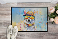 Alaskan Klee Kai Hippie Dawg Doormat