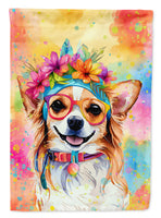 Chihuahua Hippie Dawg Garden Flag