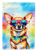 Chihuahua Hippie Dawg House Flag