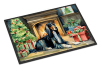 Afghan Hound Cozy Christmas Doormat