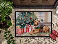 Airedale Terrier Cozy Christmas Doormat