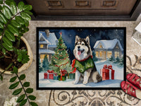 Alaskan Malamute Cozy Christmas Doormat