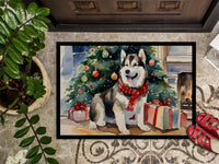 Alaskan Malamute Cozy Christmas Doormat