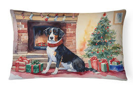 Appenzeller Sennenhund Cozy Christmas Throw Pillow