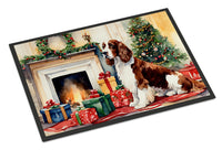 Welsh Springer Spaniel Cozy Christmas Doormat