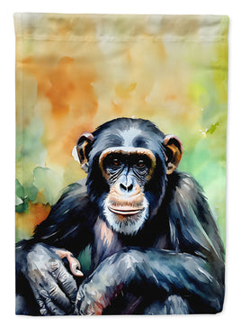 Chimpanzee House Flag