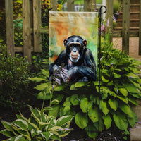 Chimpanzee Garden Flag