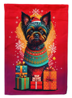 Affenpinscher Holiday Christmas House Flag