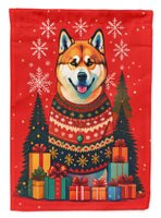 Akita Holiday Christmas Garden Flag