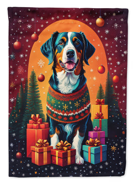 Appenzeller Sennenhund Holiday Christmas Garden Flag