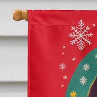 Welsh Springer Spaniel Holiday Christmas House Flag