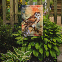 Barn Owl Garden Flag