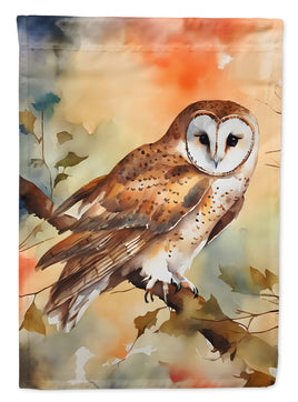 Barn Owl Garden Flag