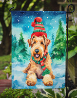 Airedale Terrier Christmas Garden Flag