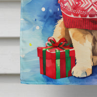 Chow Chow Christmas House Flag