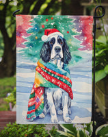 English Springer Spaniel Christmas Garden Flag