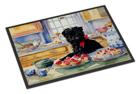 Affenpinscher Christmas Cookies Doormat