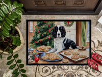 English Springer Spaniel Christmas Cookies Doormat