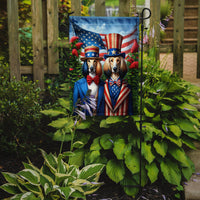 All American Afghan Hound Garden Flag