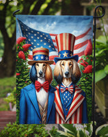 All American Afghan Hound Garden Flag