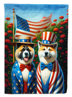 All American Akita Garden Flag