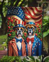 All American Boxer Garden Flag