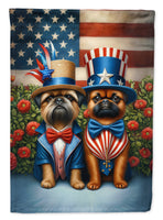 All American Brussels Griffon House Flag