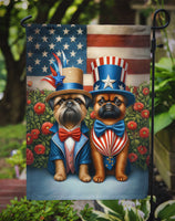 All American Brussels Griffon Garden Flag