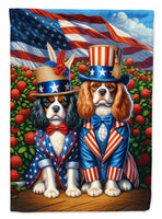 All American Cavalier Spaniel House Flag