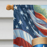 All American Cavalier Spaniel House Flag