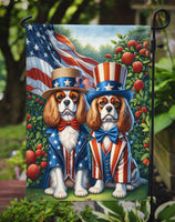 All American Cavalier Spaniel Garden Flag