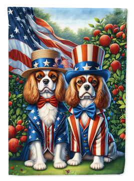 All American Cavalier Spaniel Garden Flag