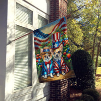 All American Chihuahua House Flag