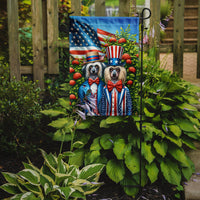 All American Chinese Crested Garden Flag