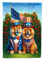 All American Chow Chow House Flag