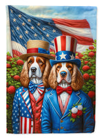 All American Clumber Spaniel House Flag