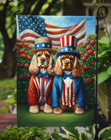 All American Cocker Spaniel Garden Flag