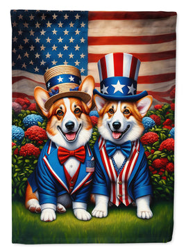 All American Corgi House Flag