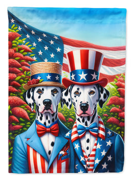 All American Dalmatian Garden Flag