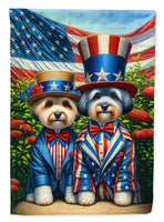 All American Dandie Dinmont Terrier Garden Flag