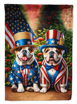 All American English Bulldog House Flag