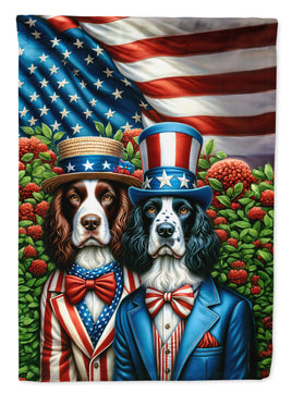 All American English Springer Spaniel House Flag