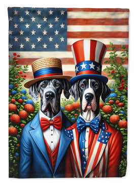 All American Great Dane House Flag