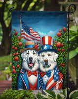 All American Great Pyrenees Garden Flag