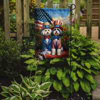 All American Havanese Garden Flag