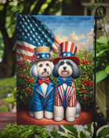 All American Havanese Garden Flag