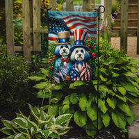 All American Havanese Garden Flag