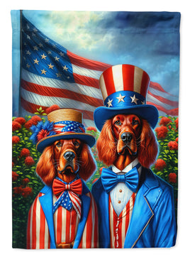 All American Irish Setter House Flag